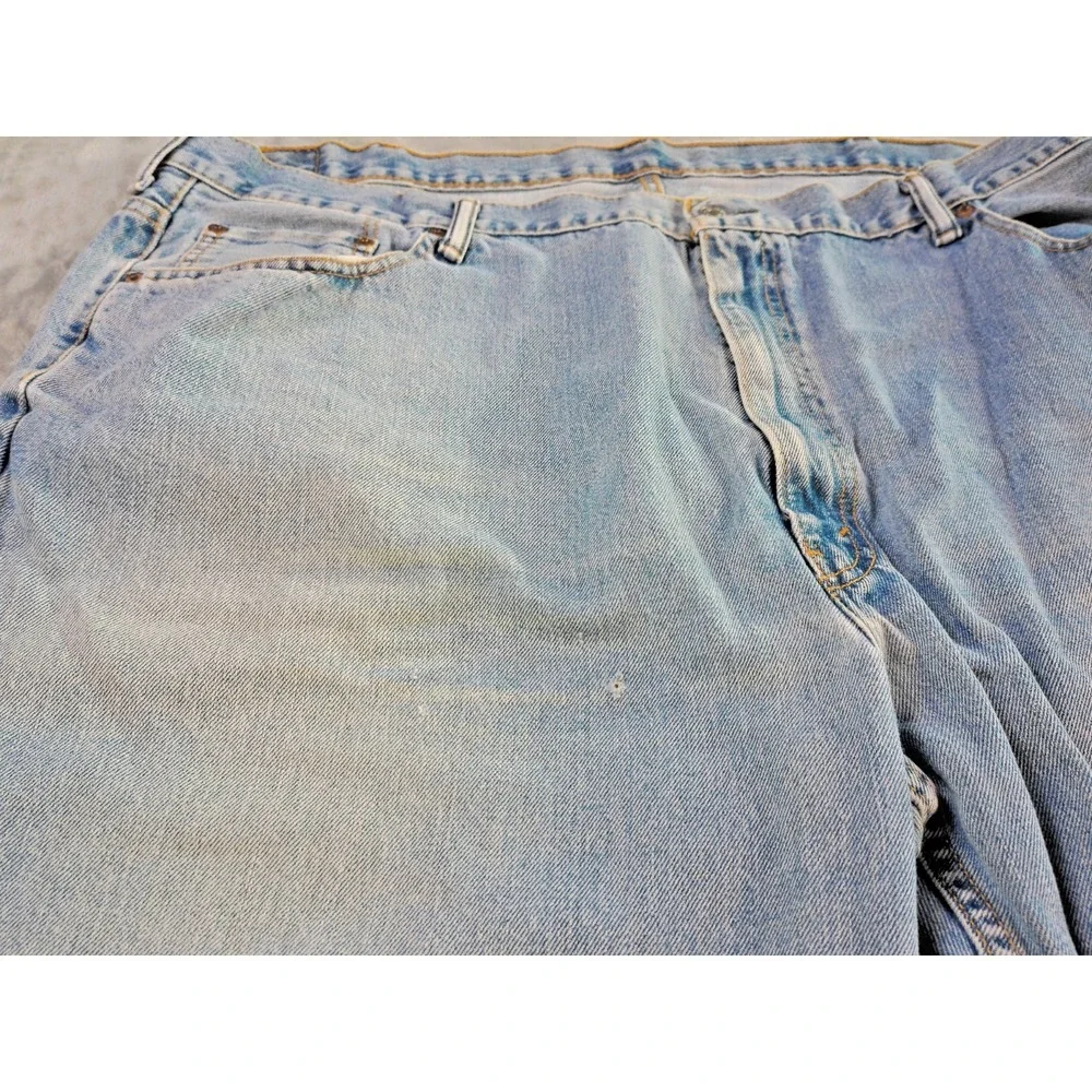 Levi's 550 Big Men's Jeans Size 48x29 Blue Denim 48 Waist 29 Inseam - Picture 10 of 16